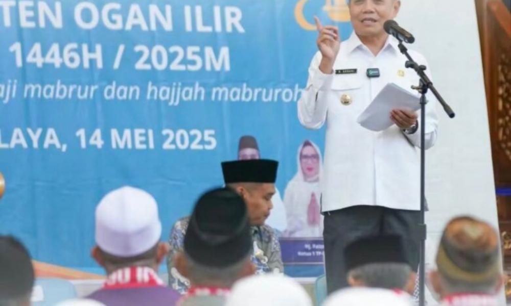  H. Ardani Lepas 267 Jamaah Calon Haji di Masjid Agung An-Nur