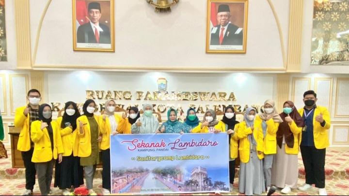 Aksi Sederhana Dosen dan Mahasiswa FKM UNSRI - Sanitary camp, Kampung Pandai Sekanak Lambidaro