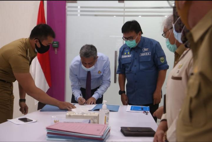 Amankan Aset Daerah, Pemprov Sumsel Teken MoU dengan PT KAI dan Kejaksaan Tinggi 