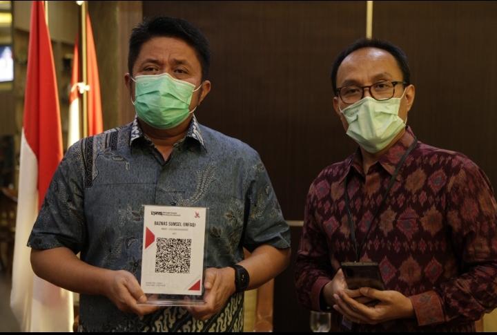 Aplikasi QRIS Mudahkan Bayar ZIS dan Donasi, HD Ajak Warga Sumsel Peduli Sesama