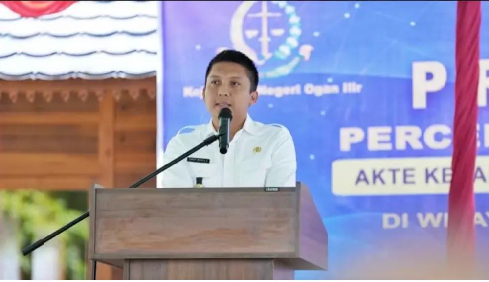 Bupati Panca Wijaya Akbar Menghadiri Kunjungan Kerja Kepala Kejaksaan Tinggi Negeri Sumsel di Kantor Kejaksaan Negeri Ogan Ilir