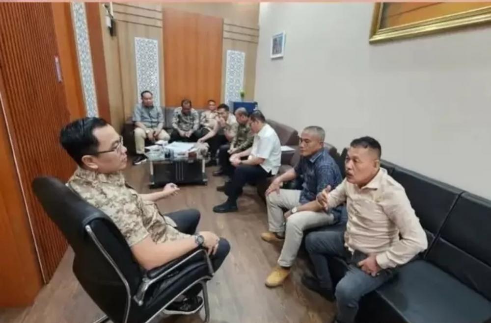 DPRD Muba Bahas Penataan Kawasan Kumuh ke Dinas Perkimtan OI