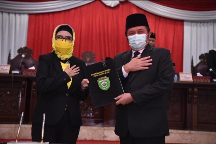 DPRD Sumsel Sahkan 2 Raperda Dan 1 Raperda Perlu Perpanjangan Waktu