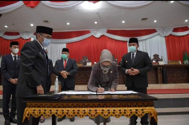 DPRD dan Gubernur Sumsel Sepakati KUA dan PPAS APBD Prov. Sumsel Tahun Anggaran 2021
