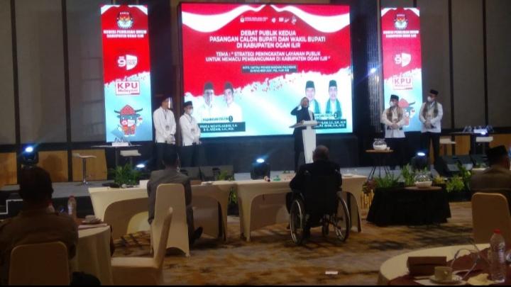 Debat Publik Kedua, Panca Kritik Kunker Bupati OI ke Luar Negeri Nihil Hasil