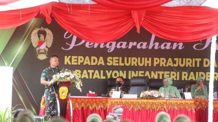 Di Hadapan Prajurit Beruang Hitam, Kasad Tekankan Prajurit Harus Menjadi Solusi dan Dicintai Rakyat