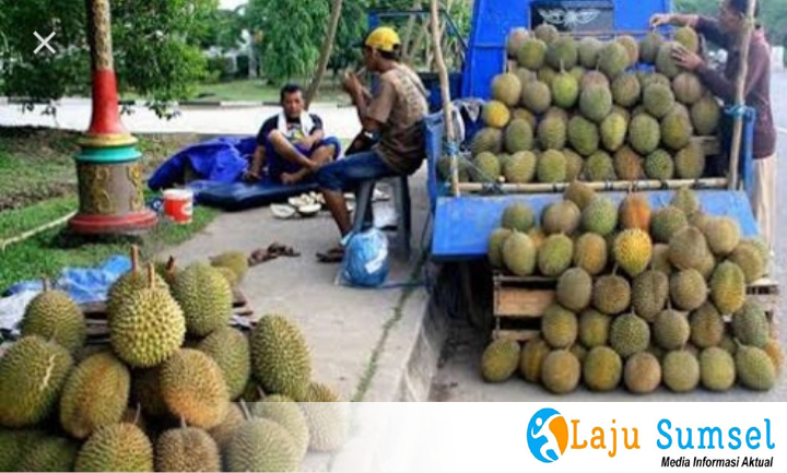 Durian dari Lubuk Linggau Mulai Membanjiri Kota Palembang