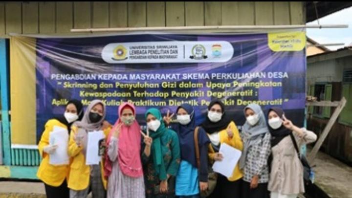 Edukasi Gizi dan Kesehatan bersama anak-anak Kampung Bingen 13 Ulu, Palembang
