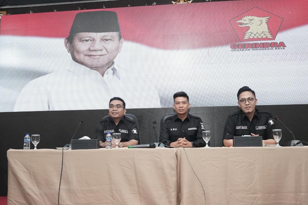 Gelar Raker Bappilu, Gerindra Sumsel Optimis Menangkan Pemilu Tahun 2024