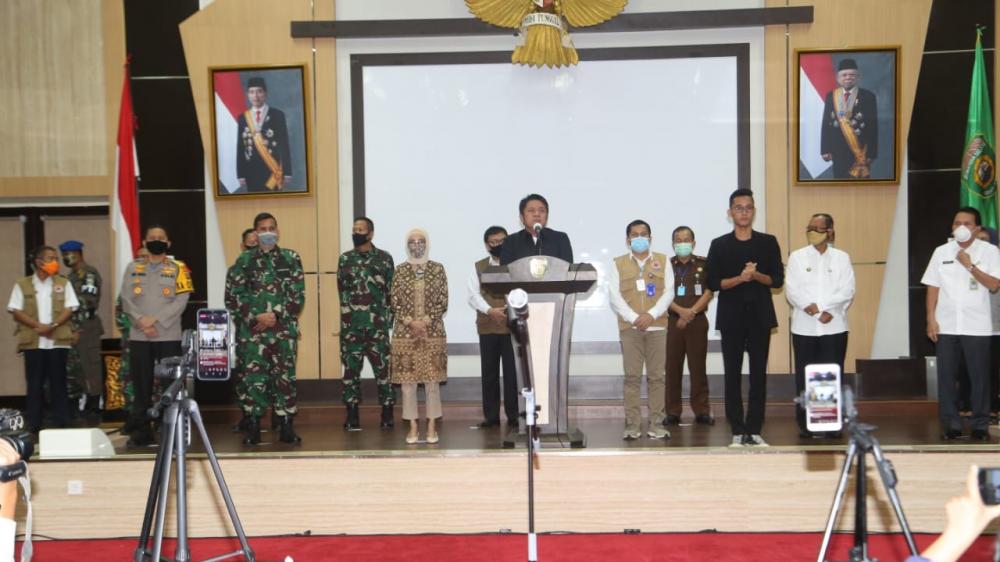 Gubernur HD Beri Tempo Satu Minggu Kepada Walikota Untuk Selesaikan Perwali PSBB
