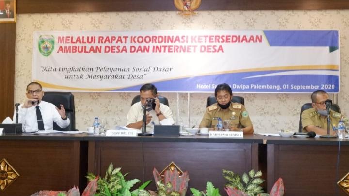 Gubernur Herman Deru Segera Wujudkan Ambulance Desa dan Internet Desa
