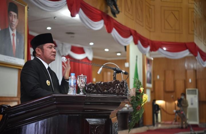 Gubernur Sampaikan Penjelasan Terhadap 3 Raperda pada Rapat Paripurna XV (15) DPRD Provinsi Sumsel
