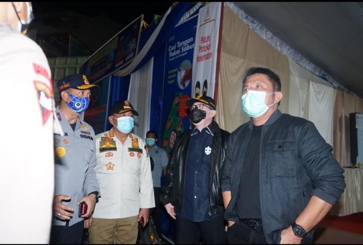 Gubernur Sumsel bersama Forkopimda Pantau Pergantian Tahun di Palembang 