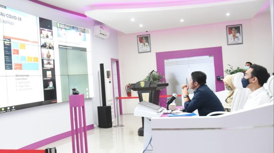  Untuk Pantau Penyebaran, HD Ajak Warga Manfaatkan Aplikasi Sipantau Covid-19SS