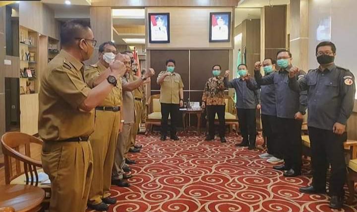 Hadapi Pilkada Serentak 2020, Bawaslu Sumsel Audiensi Dengan Gubernur