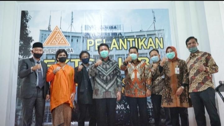 Hadiri Pelantikan Rektor Universitas IBA, Herman Deru Minta Kampus Jadi Solusi 