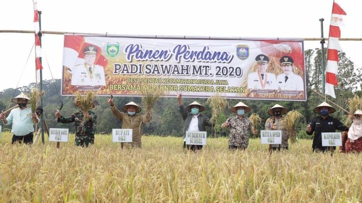 Herman Deru Dorong Kabupaten OKU Menjadi Daerah Lumbung Pangan di Sumsel