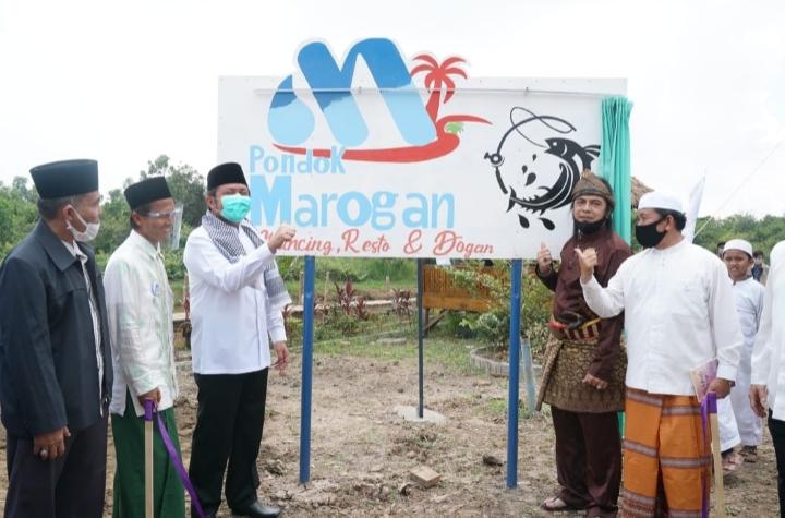 Herman Deru Hadiri Tasyakuran Milad ke-10 Rumah Tahfidz Kiai Marogan 