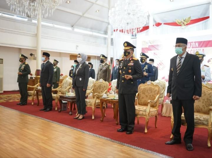 Herman Deru Ikuti Upacara Kesaktian Pancasila Virtual Bareng Presiden Jokowi