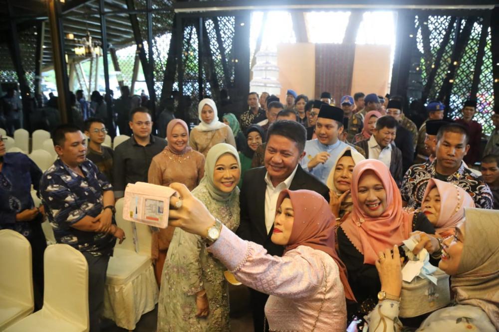 Herman Deru Kagum Ornamen Graha Limbersa Mengandung Nilai Seni Luar Biasa