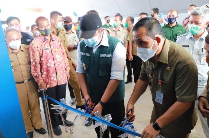 Herman Deru Resmikan Drive Thru Samsat Lubuklinggau