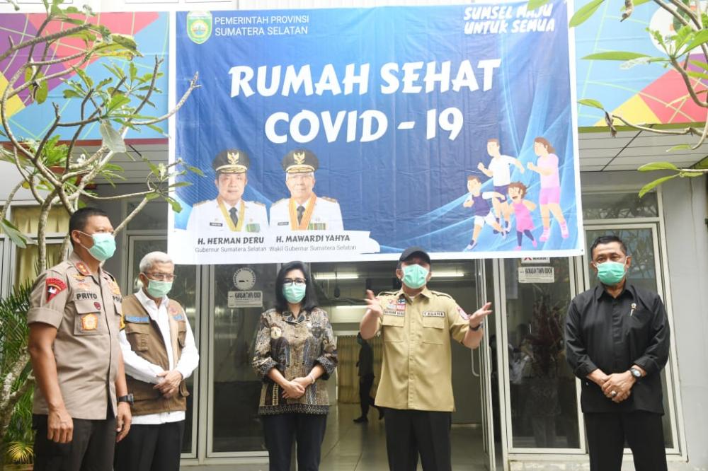 Herman Deru Resmikan ODP Center Covid-19 Jakabaring