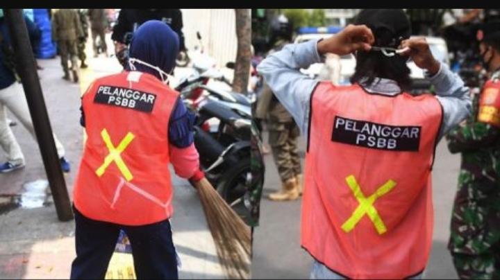 Ingat! Besok Sanksi PSBB Kota Palembang Mulai Diberlakukan, Patuhi atau Didenda