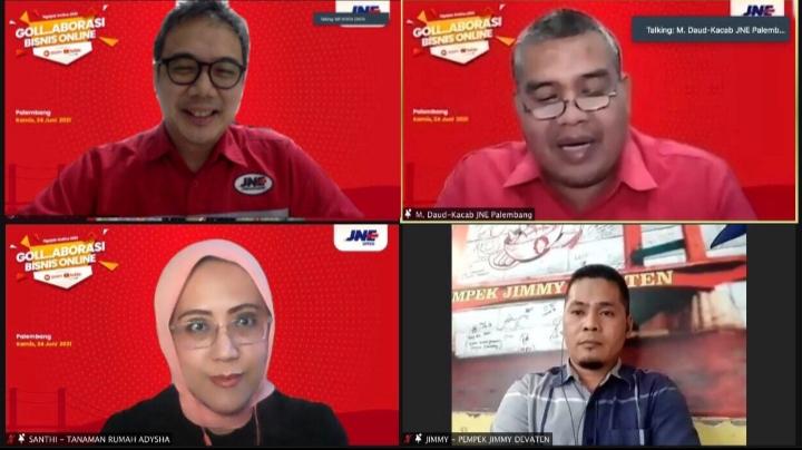 JNE Dukung Penuh Pemberdayaan UKM Palembang