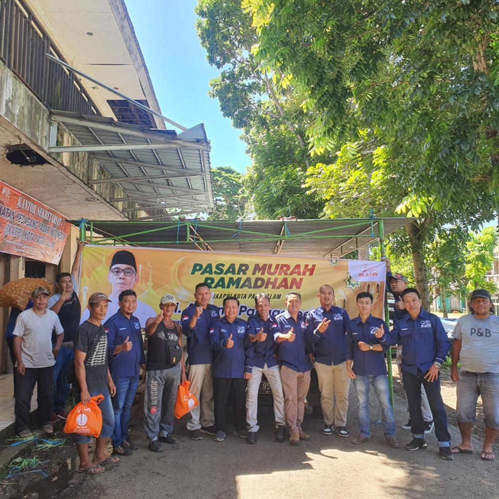 Jaga Stabilitas Harga di Bulan Ramadhan dan Jelang Idul Fitri, IKAPPI Kota Pagaralam Gelar Pasar Murah
