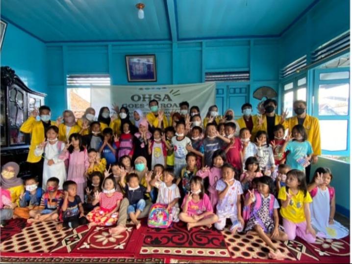Keseruan OHSA Goes To Road di Kampung Pandai 13 Ulu Palembang