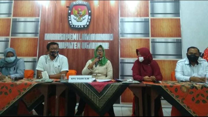 KPU Ogan Ilir Terima Surat dari MA Terkait Gugatan Oleh Ilyas-Endang