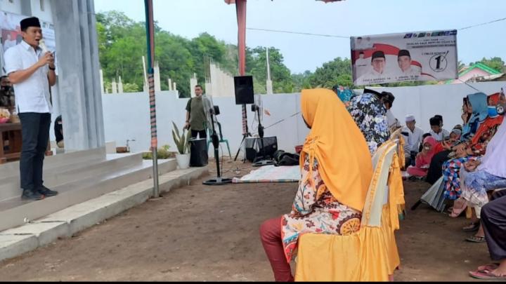Kampanye di 3 Desa Kecamatan Tanjung Batu, Panca Tawarkan Sejumlah Program Kerja