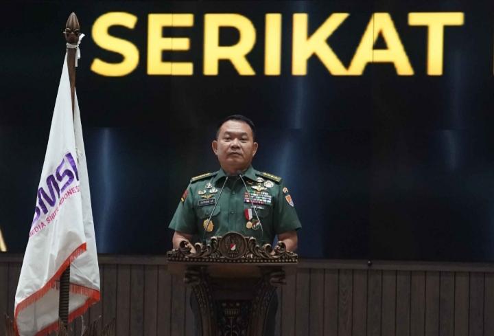 Kasad Jenderal Dudung Abdurachman Minta SMSI Teruskan Kembangkan Jurnalisme Jujur