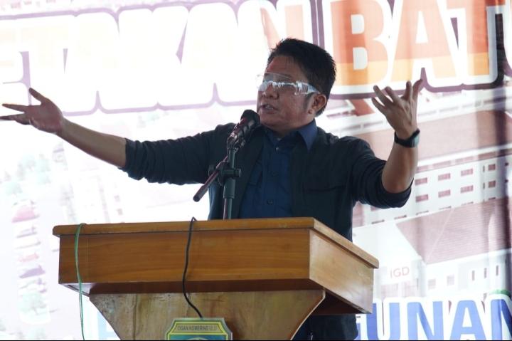 Lama Mangkrak, Herman Deru Komitmen Lanjutkan Pembangunan Masjid Raya Sriwijaya