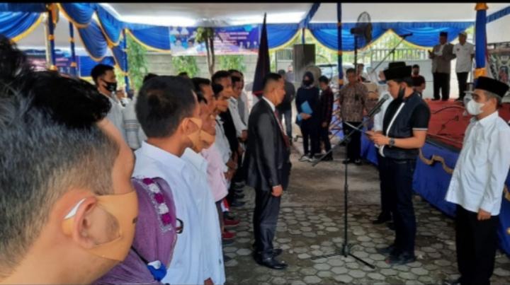 Lantik 1000 Relawan Pemuda Ogan Ilir Untuk Demokrasi, AW Noviadi: Mari Rapatkan Barisan!
