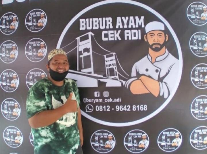 Mau Sarapan Pagi Enak di Kota Palembang? Mampir di Bubur Ayam Cek Adi
