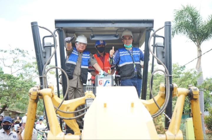 Musi Rawas Dapat Bantuan Infrastruktur Puluhan Miliar dari Gubernur Herman Deru