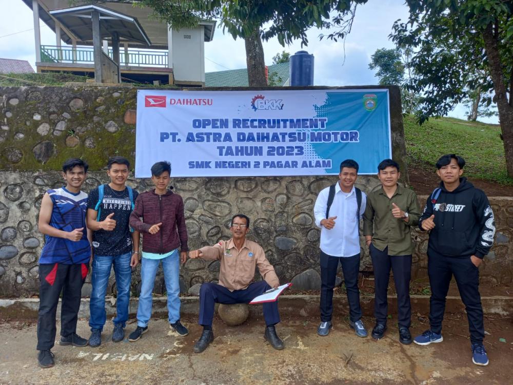 PT Astra Daihatsu Indonesia Gelar Open Recruitment Alumni SMK Pagar Alam