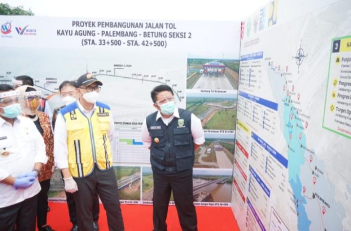 Pembangunan Tol Kapalâ€“Betung Sepanjang 111,69 KM Dilanjutkan 
