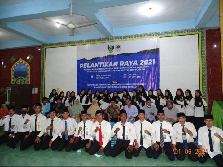 Pengurus HMPS dan UKM IAI Al-Ittifaqiah Periode 2021-2022 Resmi Dilantik 
