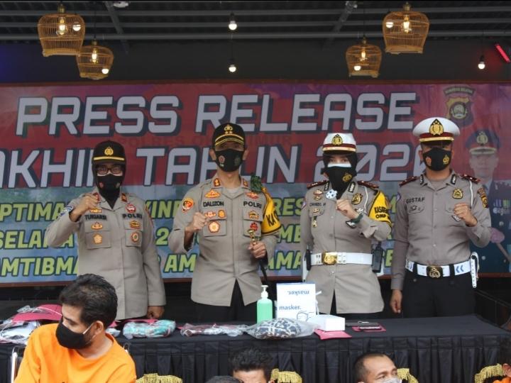Penyelesaian Kasus Tindak Pidana Polres OKU Timur di Tahun 2020 Meningkat
