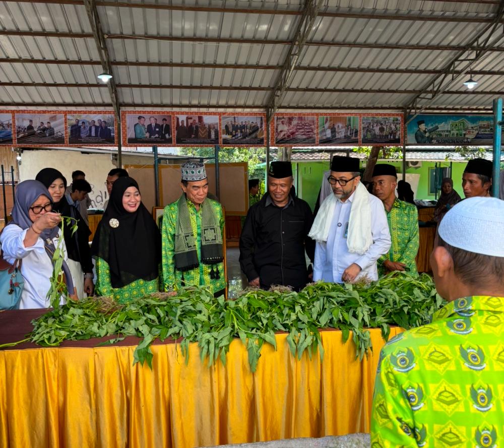 Ponpes Al Ittifaqiah Terima Kunjungan Deputi Bidang Koordinasi Sumber Daya Maritim Kementrian Koordinator Bidang Pangan