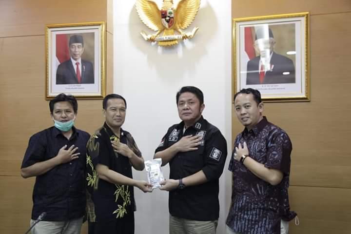 Profesor Temukan Anti Virus Covid- 19 Temui Herman Deru