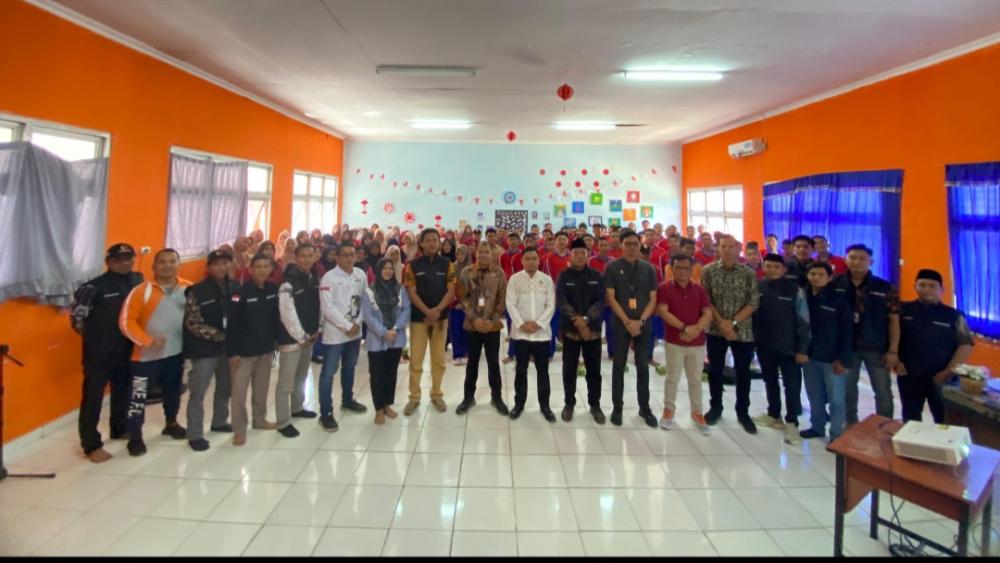 Rangkul Pemilih Pemula, Bawaslu Banyuasin Kembali Gelar Goes to School di SMKN 1 Suak Tapeh