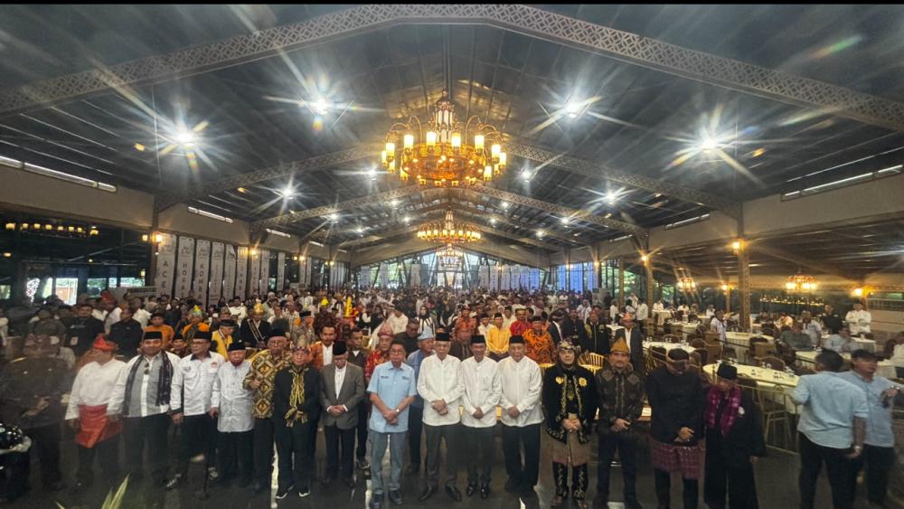 Ribuan Masyarat Sumsel Hadiri Halal Bihalal Tokoh Dari Sabang Samapi Maroke Siap Menangkan Mawardi Harno