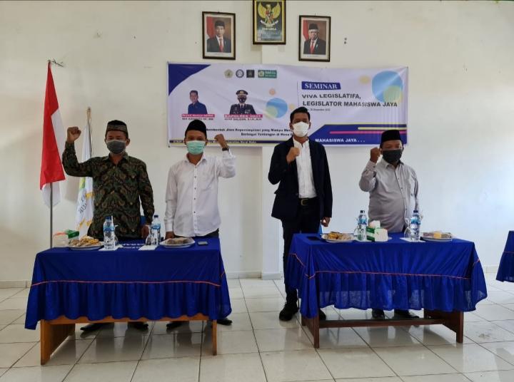 Rio Susanto Hadiri Seminar Dewan Perwakilan Mahasiswa STKIP Nurul Huda