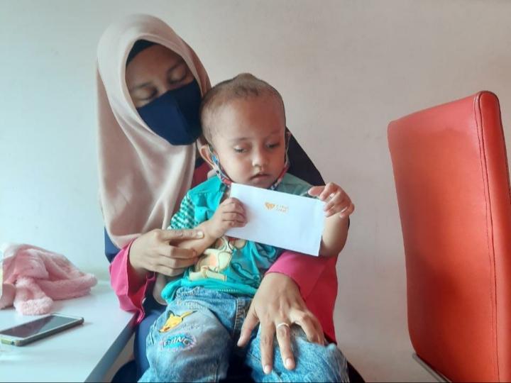 Rumah Zakat Ringankan Duka Nadira, Balita 5 Tahun Penderita Hidrosefalus