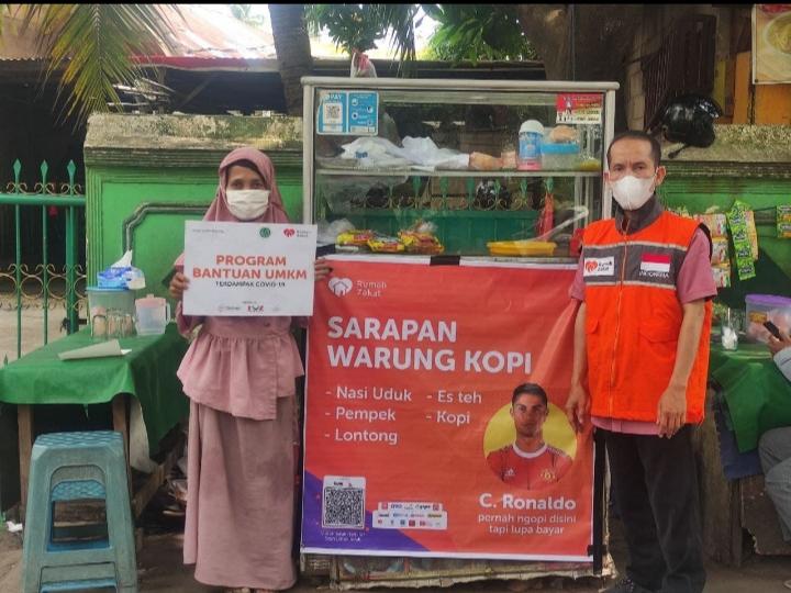 Rumah Zakat Salurkan Bantuan Usaha Mikro Kecil Menengah 