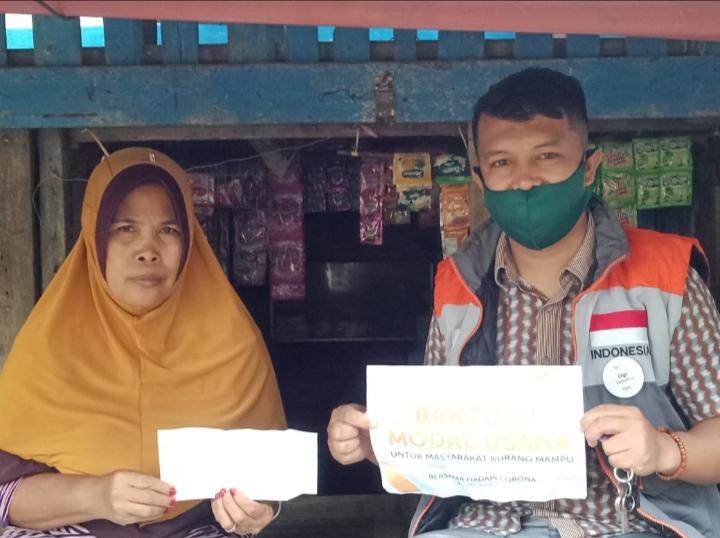 Rumah Zakat Salurkan Modal Usaha Untuk Tingkatkan Ekonomi di Tengah Pandemi 