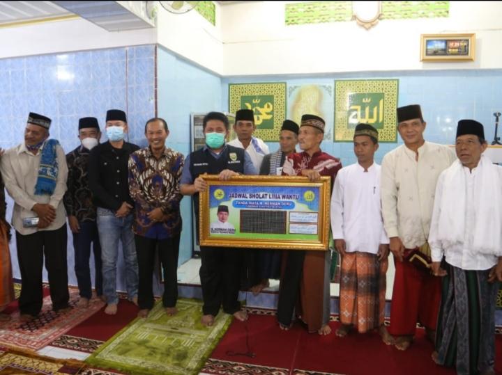 Safari Jumat di Tanjung Sakti Pumi, HD Ajak Jemaah Tauladani Nabi Muhammad SAW